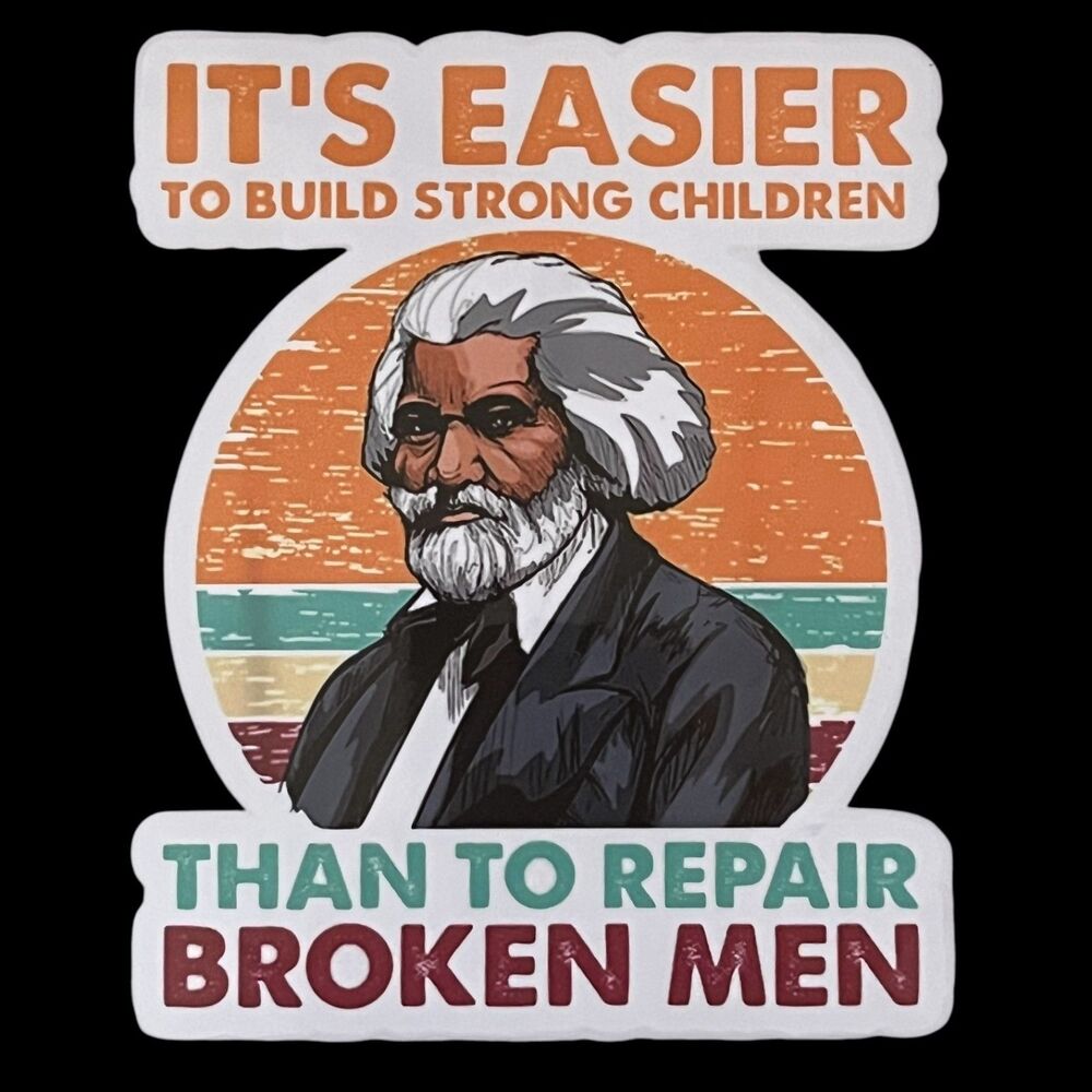 Frederick Douglass Quote Sticker - Black Culture & History